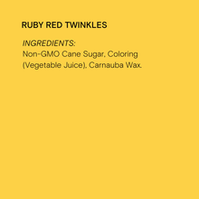 Load image into Gallery viewer, Ruby Red Twinkles