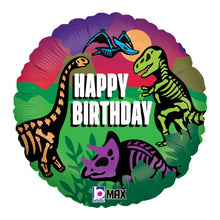 Load image into Gallery viewer, 18&quot; Happy Birthday Jurassic Balloon
