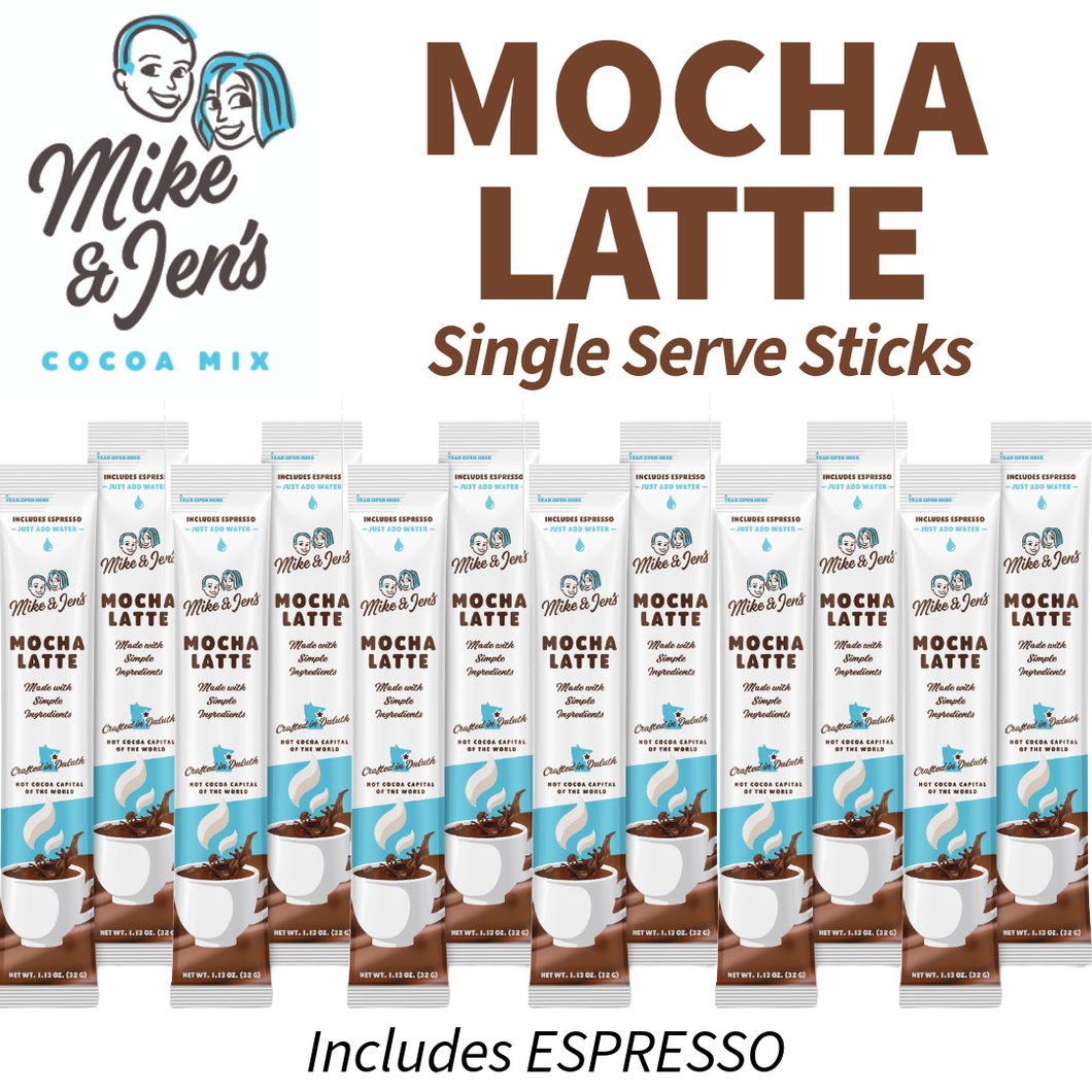NEW! Mike and Jen's Mocha Latte Sticks