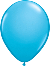 Load image into Gallery viewer, 11&quot; Tropical Blue Latex Balloon
