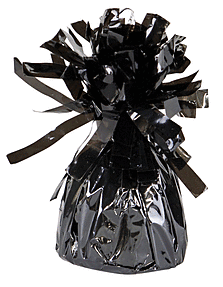Fringed Foil Weight - Black