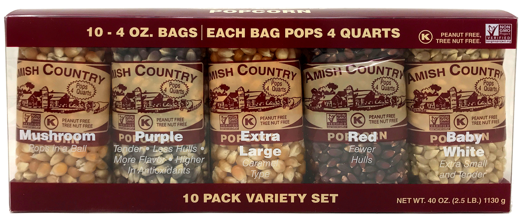 10/4oz. Variety Pack Popcorn